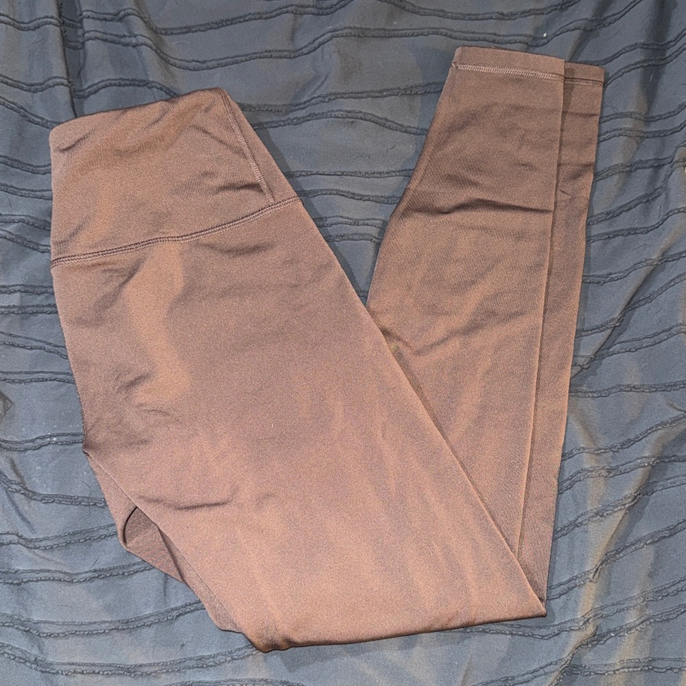 Insulated Chocolate Brown Leggings